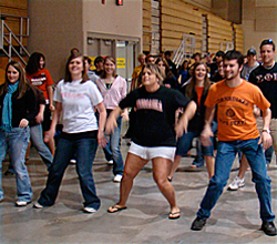 teaching African dance